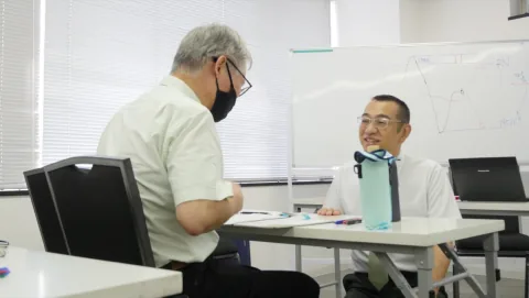 個別相談の様子